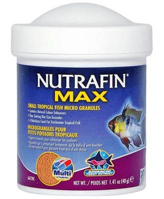 Nutrafin Max Small Tropical Fish Micro Granules 80g