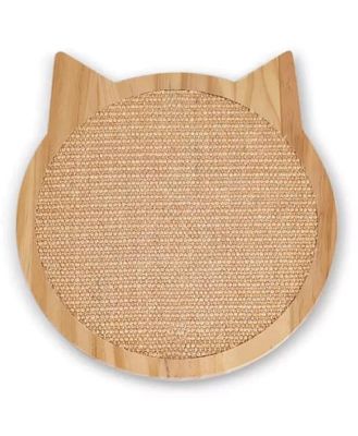 Paws For Life Cat Head Shaped Scratching Board Each