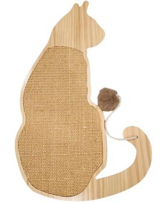 Paws For Life Cat Shaped Scratching Board Each
