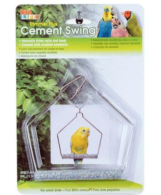 Cement Swing With Wire Frame