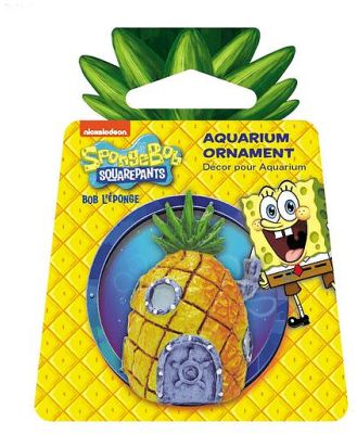 Penn Plax Spongebob Squarepants Pineapple Home Mini Resin Replica Each