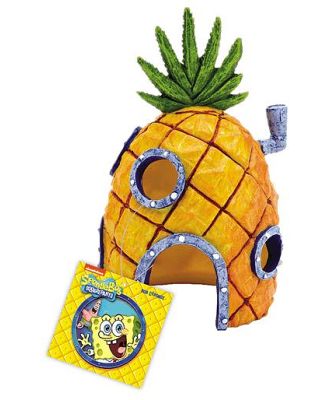 Penn Plax Spongebob Squarepants Pineapple Home Resin Replica Each