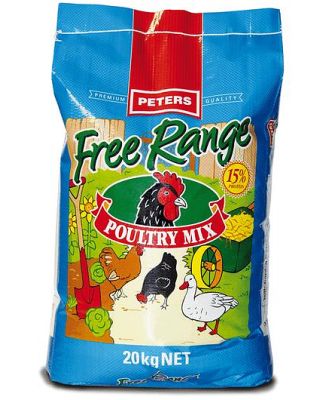 Peters Free Range Poultry Mix 20kg