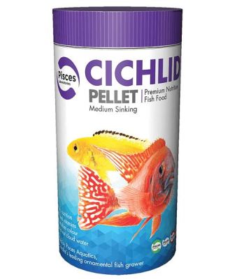 Pisces Laboratories Cichlid Pellet Medium 140g