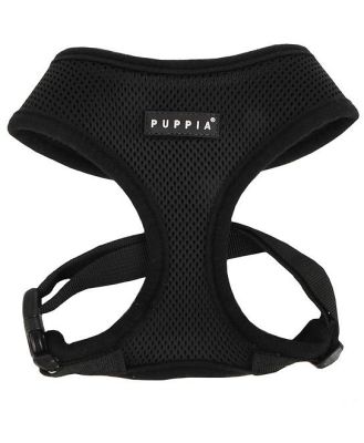Puppia Soft Harness Black X