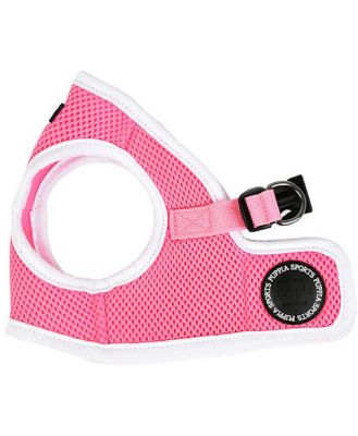 Puppia Soft Vest Harness Pink And White