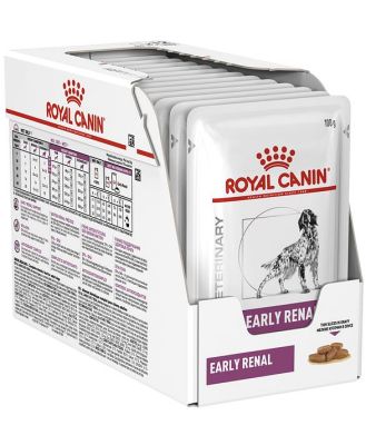 Royal Canin Veterinary Early Renal Wet Dog Food Pouches 12 X 100g