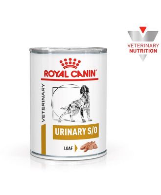 Royal Canin Veterinary Urinary So Wet Dog Food Cans 12 X 410g