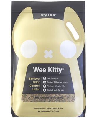 Rufus And Coco Wee Kitty Clumping Bamboo Litter 2kg