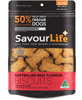 Savourlife Beef Flavour Biscuits 1kg