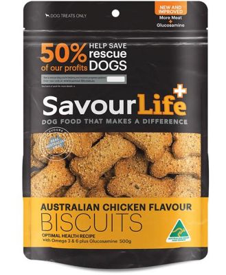 Savourlife Chicken Flavour Biscuits 1kg
