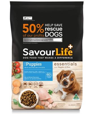 Savourlife Essentials Puppy Std Chicken Dry Dog Food 3kg