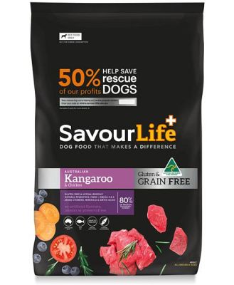 Savourlife Grain Free Dog Food Kangaroo 10kg