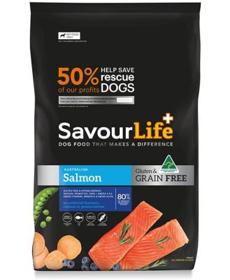 Savourlife Grain Free Dog Food Salmon 10kg