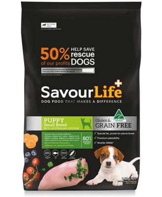 Savourlife Grain Free Small Breed Puppy Dog Food 2.5kg