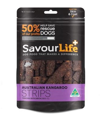 Savourlife Kangaroo Strip Dog Treats 330g
