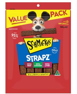 Schmackos Strapz 3 Variety Pkt 1kg