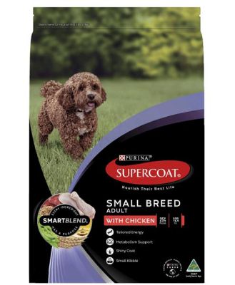 Supercoat Dry Dog Food Adult Small Breed Chicken 2.8kg