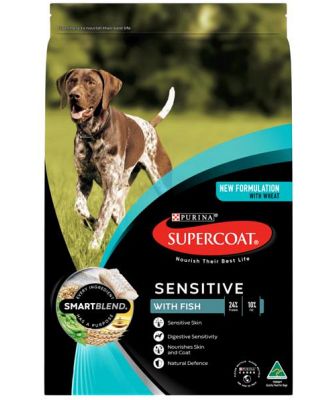 Supercoat Smartblend Dry Dog Food Adult Sensitive Fish 2.6kg