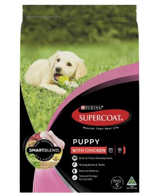 Supercoat Smartblend Dry Dog Food Puppy Chicken 18kg