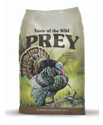 Taste Of The Wild Grain Free Prey Turkey Dry Dog Food 11.3kg