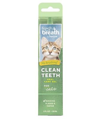 Tropiclean Cat Clean Teeth Gel 3 X 59ml