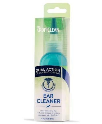 Tropiclean Dual Action Ear Cleaner 118ml