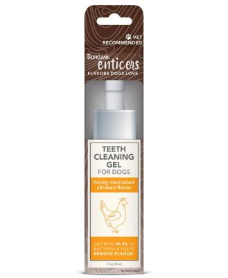 Tropiclean Enticers Teeth Cleaning Gel Honey Marinated Chicken 59ml