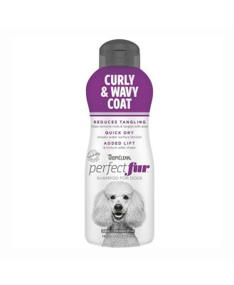Tropiclean Perfect Fur Dog Shampoo Curly And Wavy Coat 473ml