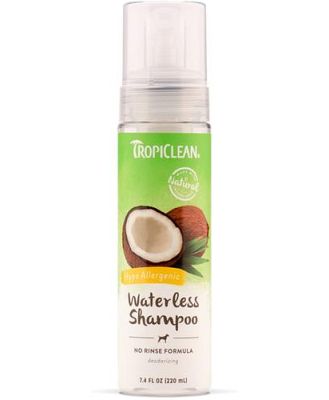 Tropiclean Waterless Shampoo Hypo Allergenic 220ml