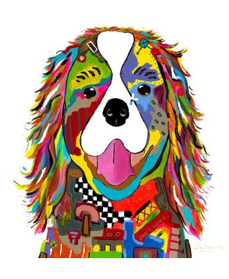 What The Woof Sticker King Charles Cavalier Charlie Farley Each