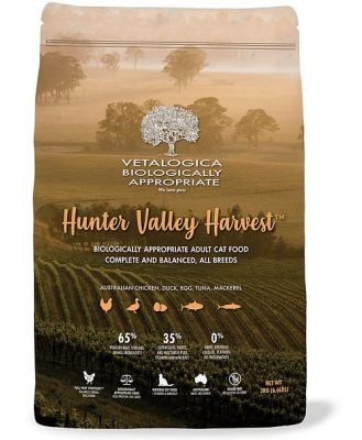Vetalogica Biologically Appropriate Adult Hunter Valley Harvest Dry Cat Food 3kg