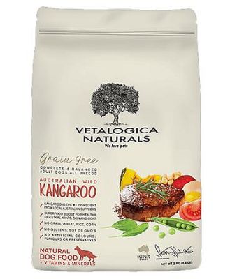Vetalogica Naturals Grain Free Dry Dog Food Adult Kangaroo 13kg