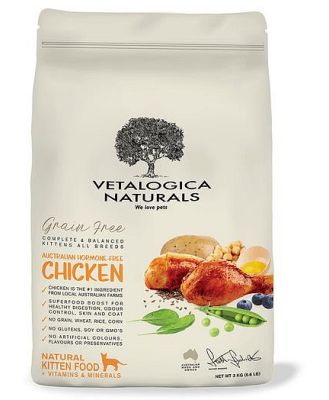 Vetalogica Naturals Grain Free Kitten Food Chicken 3kg