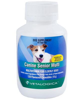 Vetalogica Senior Multi For Dogs 120 Tabs