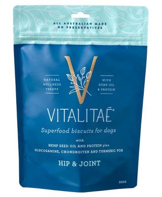 Vitalitae Hip And Joint Biscuit Dog Treats 350g