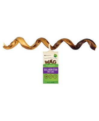Wag Curly Collagen Stick Dog Treats