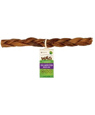 Wag Dog Treats Braided Collagen Stick Regular Regular