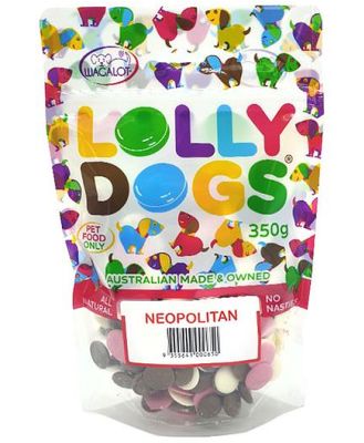 Wagalot Lolly Dogs Carob Vanilla And Strawberry 350g