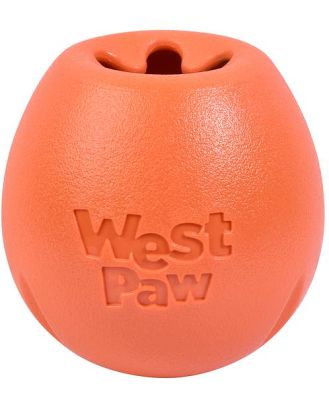 West Paw Rumbl Large Dog Toy Melon Each