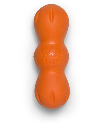 West Paw Rumpus Tough Fetch Stick Dog Toy Orange