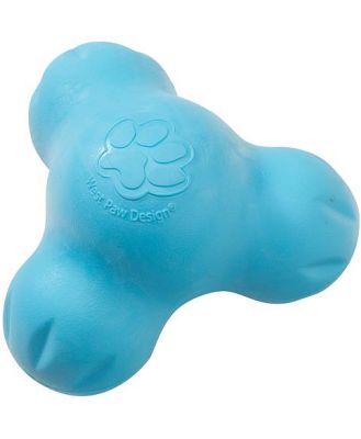 West Paw Tux Treat Dispensing Tough Dog Toy Blue