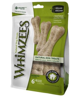 Whimzees Dog Treats Rice Bones Each