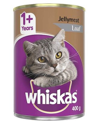 Whiskas Wet Cat Food Adult 1 Plus Jellymeat Loaf 24 X 400g