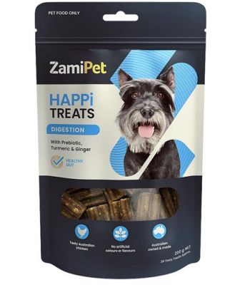 Zamipet Dog Chews Happitreats For Digestion 30 Chews