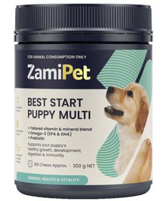 Zamipet Puppy Chews Best Start Multi 100 Pack