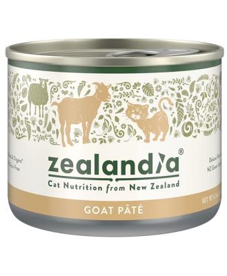Zealandia Grain Free Goat Pate Wet Cat Food 24 X 185g