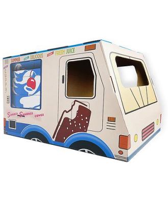 Zodiac Cat Scratcher Ice Cream Van Blue Each