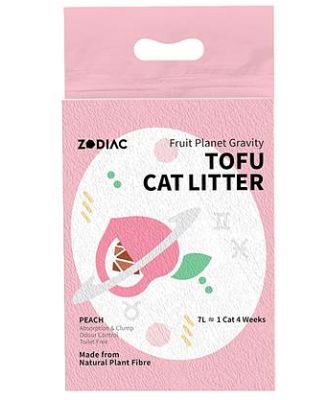Zodiac Fruity Tofu Cat Litter Original 7L