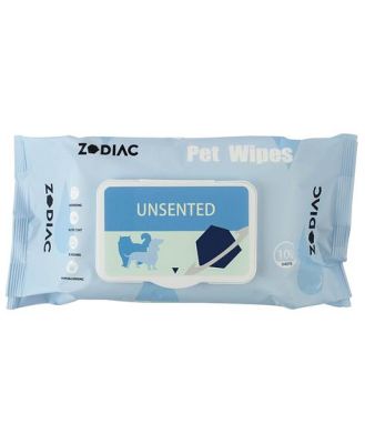 Zodiac Pet Wipes 100 Packs Unscented Each